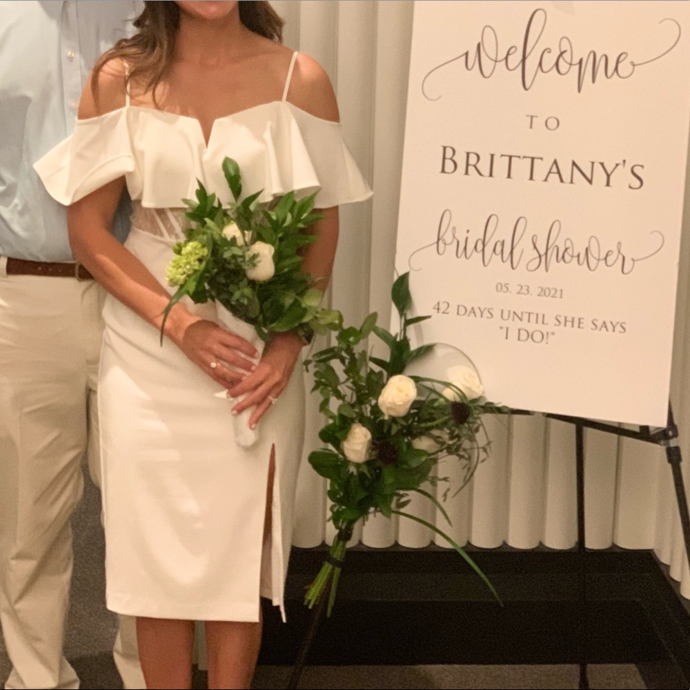 Aidan by Aidan Mattox: Cold-Shoulder Corset Cocktail Dress